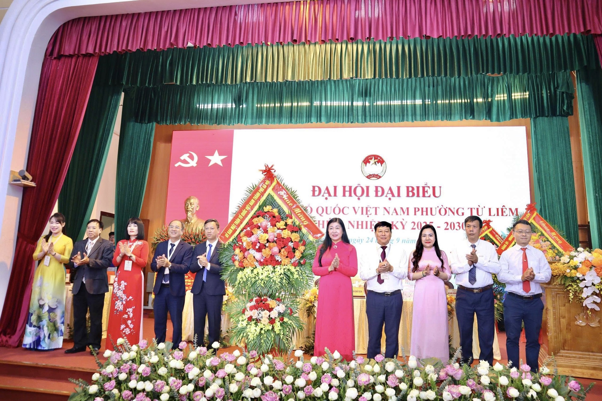 Đồng chí Phạm Hải Hoạt giữ chức Chủ tịch Ủy ban MTTQ Việt Nam phường Từ Liêm- Ảnh 2.