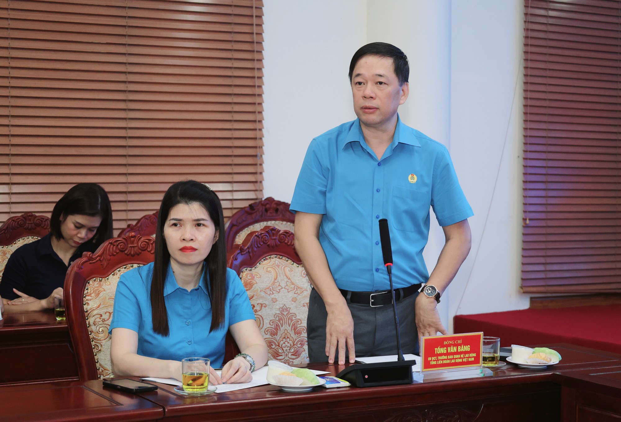 Liên đoàn Lao động thành phố Hà Nội thành lập 34 Công đoàn cơ sở- Ảnh 1.