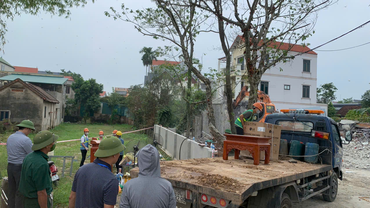 Xã Bình Minh kiên quyết xử lý vi phạm đất đai- Ảnh 2.