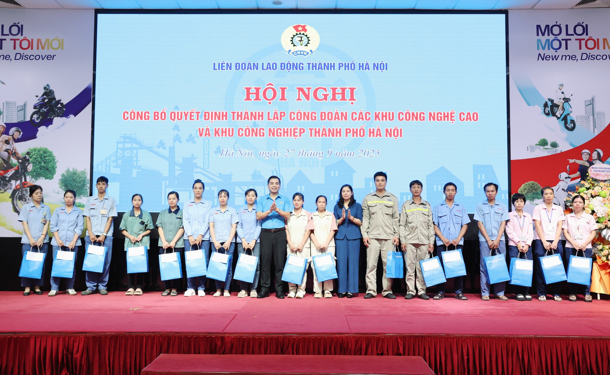 Thành lập Công đoàn các Khu công nghệ cao và Khu công nghiệp Hà Nội- Ảnh 4.