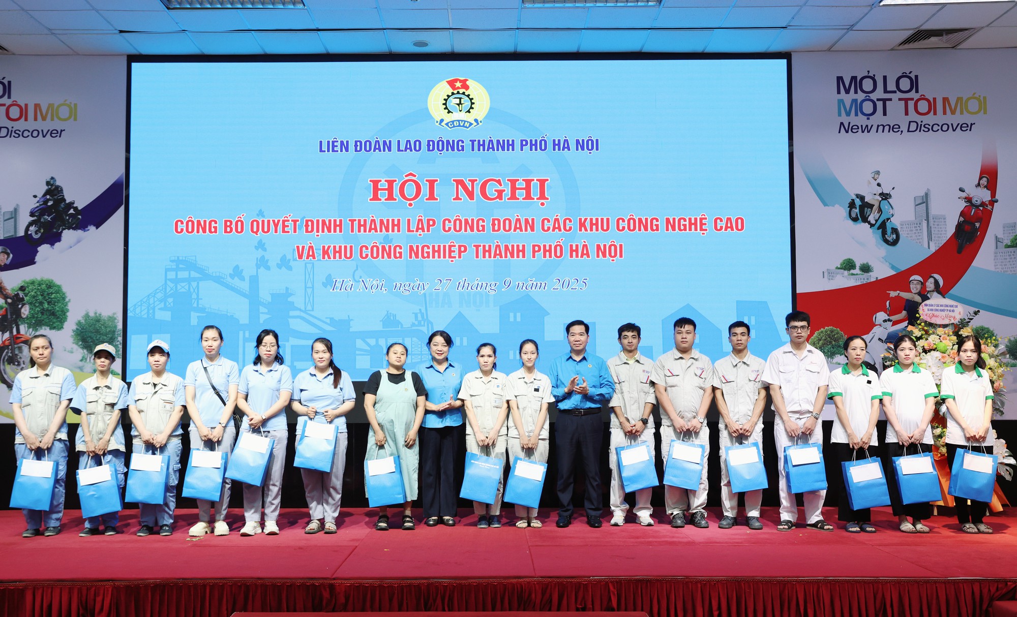 Thành lập Công đoàn các Khu công nghệ cao và Khu công nghiệp Hà Nội- Ảnh 5.