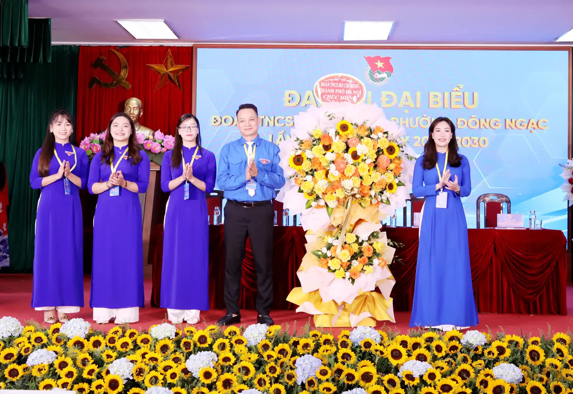 Đại hội đại biểu Đoàn TNCS Hồ Chí Minh phường Đông Ngạc lần thứ I thành công tốt đẹp- Ảnh 1.