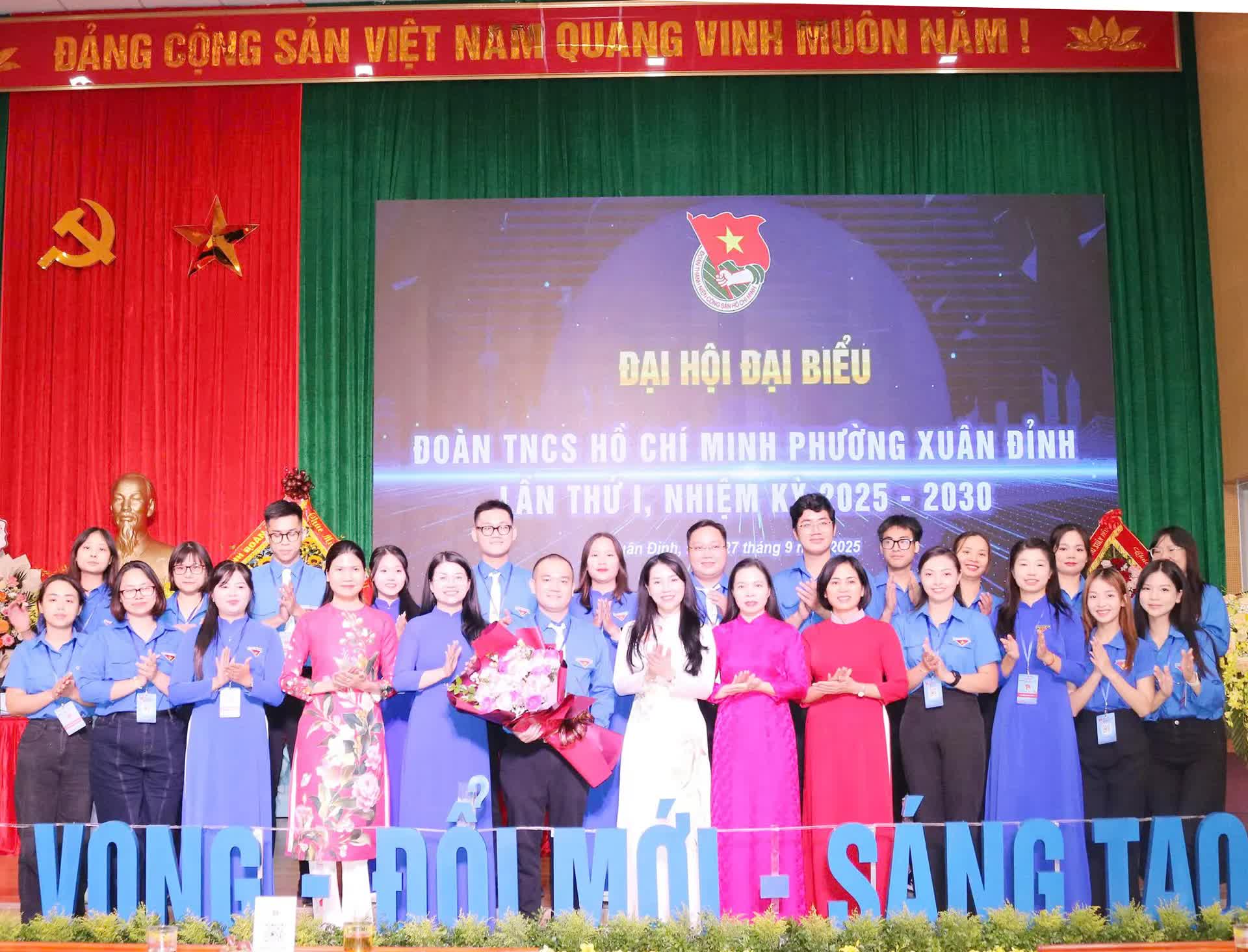 Đại hội đại biểu Đoàn TNCS Hồ Chí Minh phường Xuân Đỉnh lần thứ I thành công tốt đẹp- Ảnh 3.
