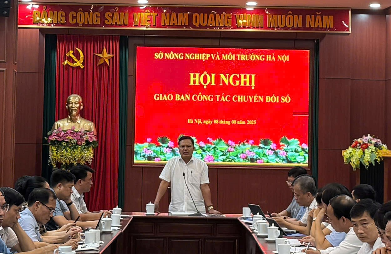 Sở Nông nghiệp và Môi trường Hà Nội tăng tốc chuyển đổi số: Quyết liệt, đồng bộ và hiệu quả- Ảnh 2.