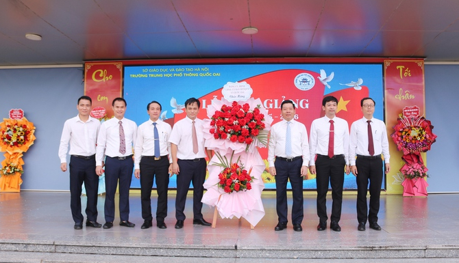 Quốc Oai tưng bừng tổ chức lễ khai giảng năm học 2025-2026- Ảnh 2.