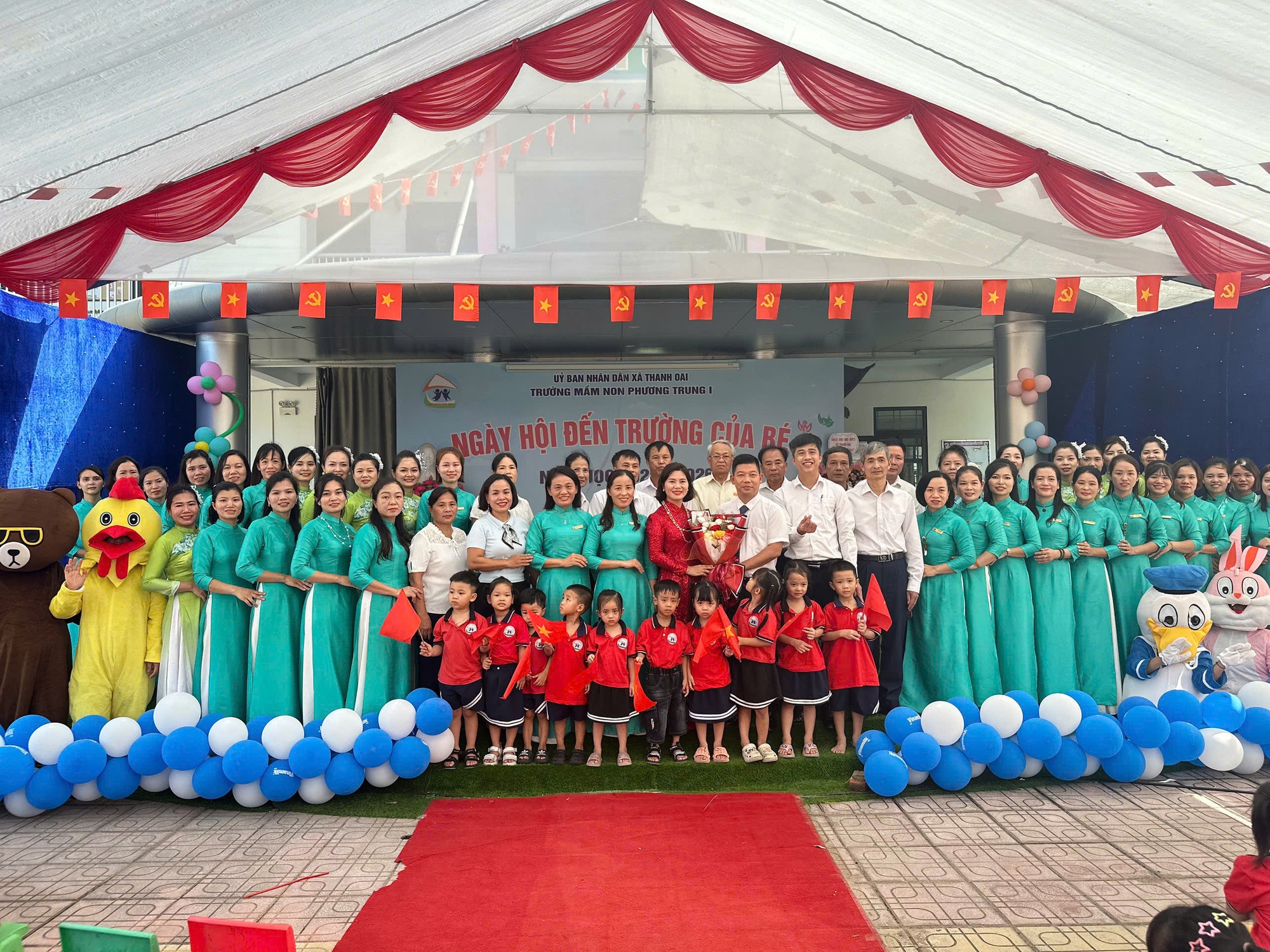 Xã Thanh Oai: Hơn 13.000 học sinh tưng bừng khai giảng năm học 2025-2026- Ảnh 11.