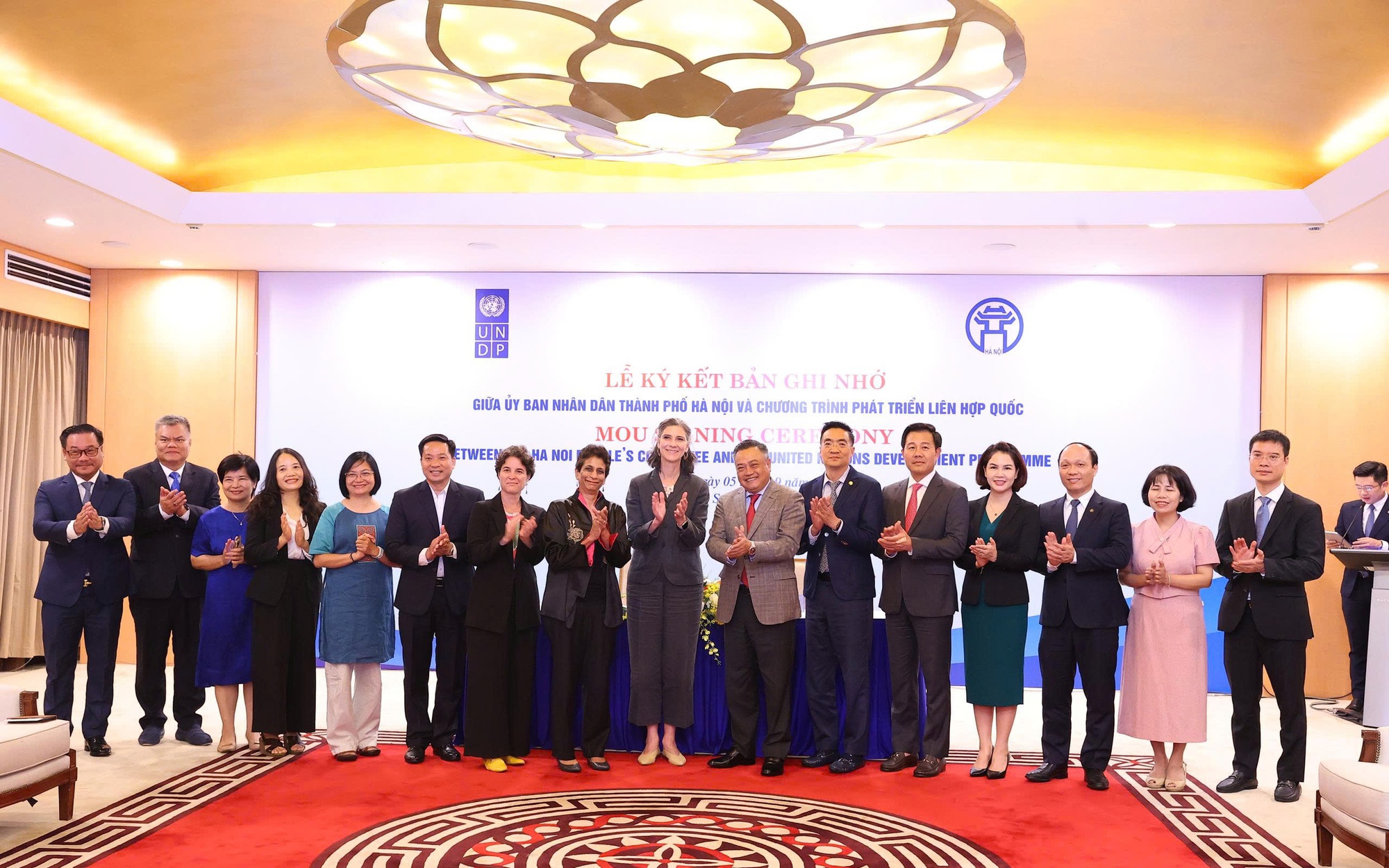 Hà Nội và UNDP hợp tác thúc đẩy chuyển đổi xanh, ứng phó biến đổi khí hậu
