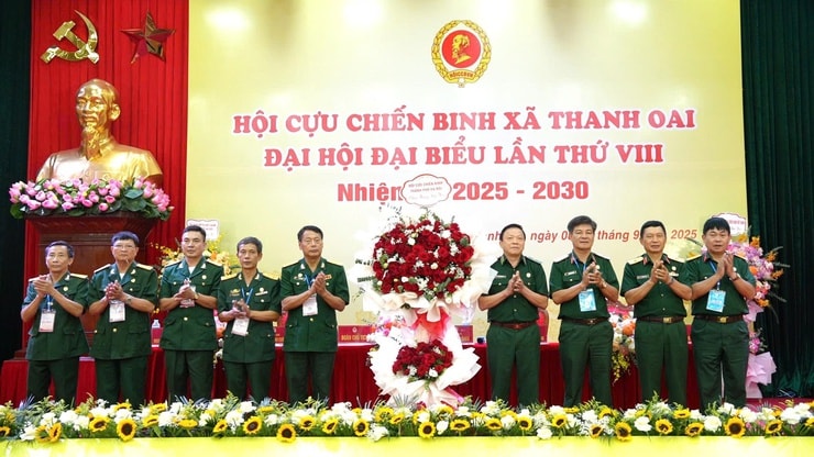 Đại hội đại biểu Cựu chiến binh Thanh Oai lần thứ VIII: Gắn kết, đổi mới, xây dựng xã giàu đẹp- Ảnh 4.