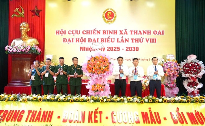 Đại hội đại biểu Cựu chiến binh Thanh Oai lần thứ VIII: Gắn kết, đổi mới, xây dựng xã giàu đẹp- Ảnh 3.