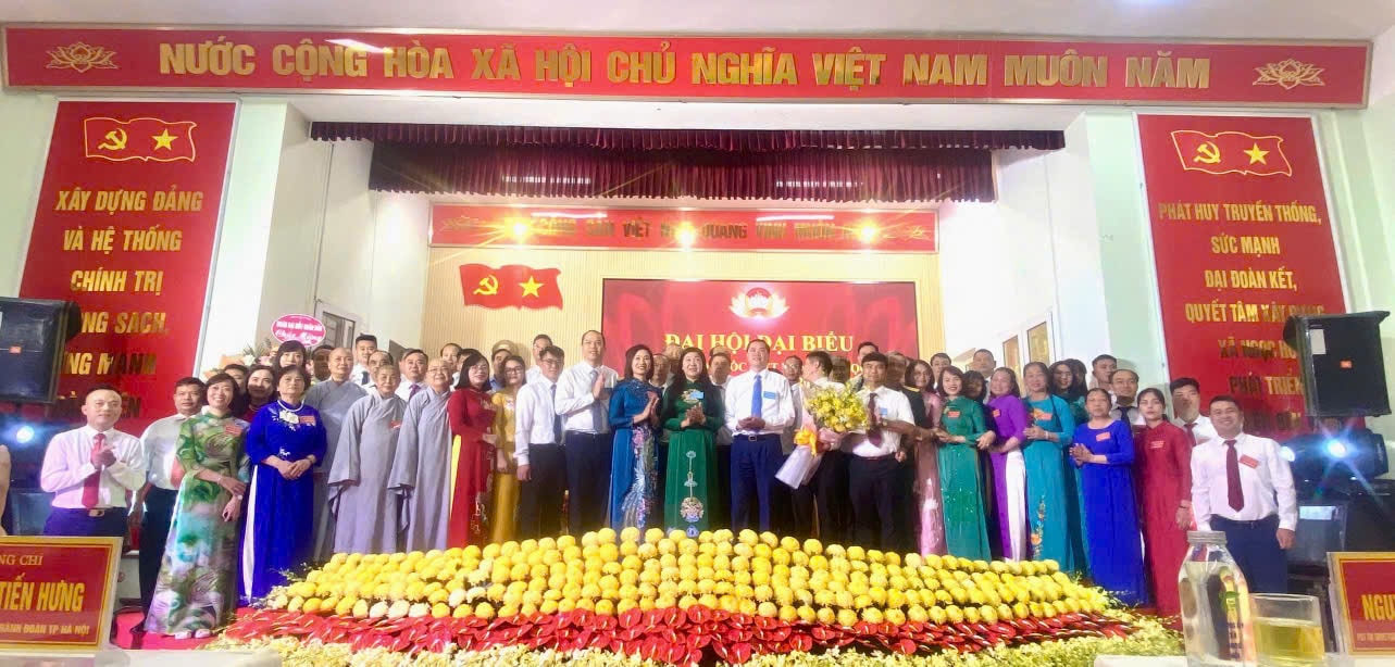 Chủ tịch Ủy ban MTTQ Việt Nam Thành phố Nguyễn Lan Hương dự Đại hội đại biểu MTTQ Việt Nam xã Ngọc Hồi- Ảnh 3.