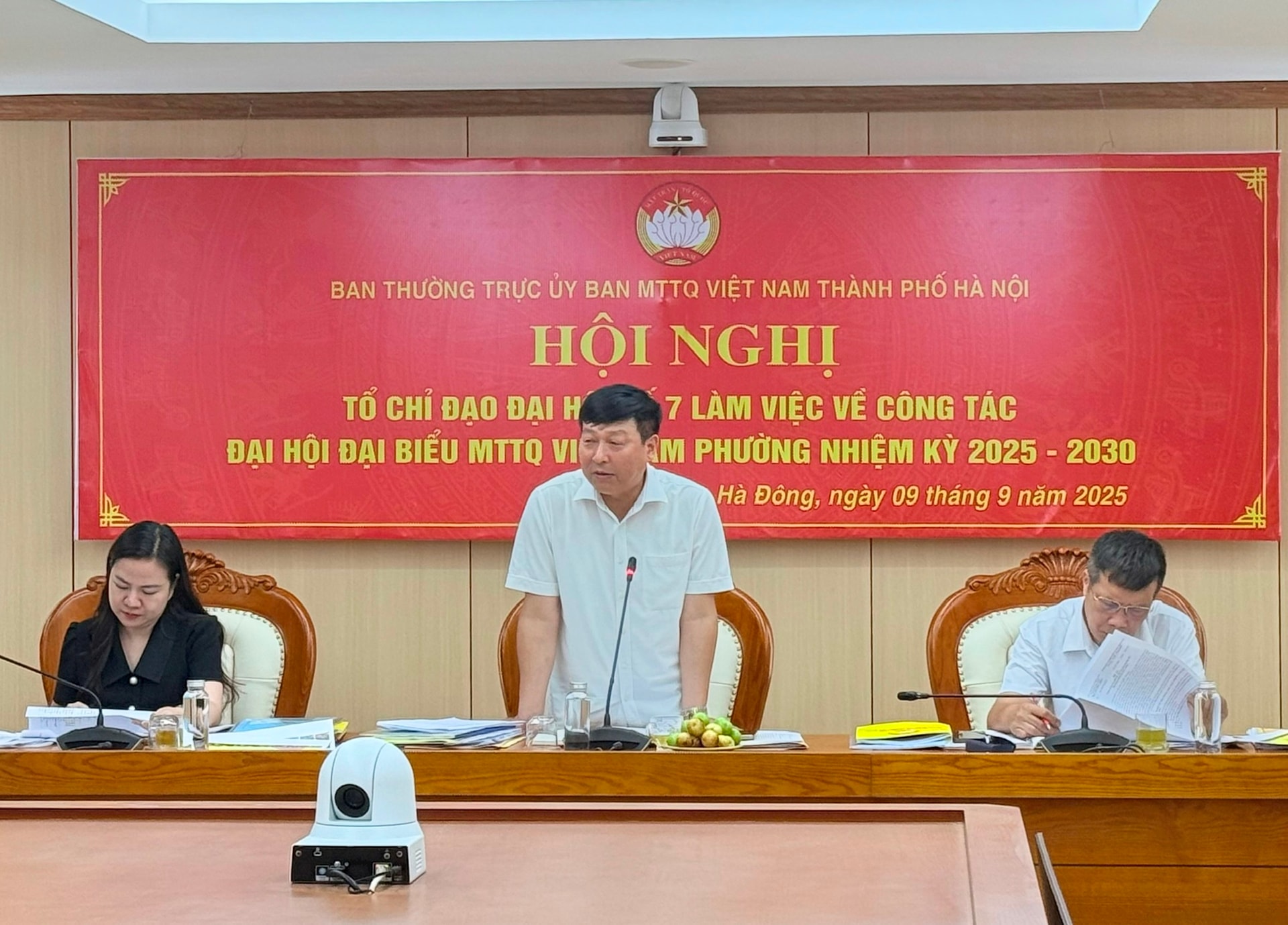 Tổ chỉ đạo Đại hội số 7 MTTQ Việt Nam Thành phố làm việc với 6 phường về công tác đại hội- Ảnh 3.