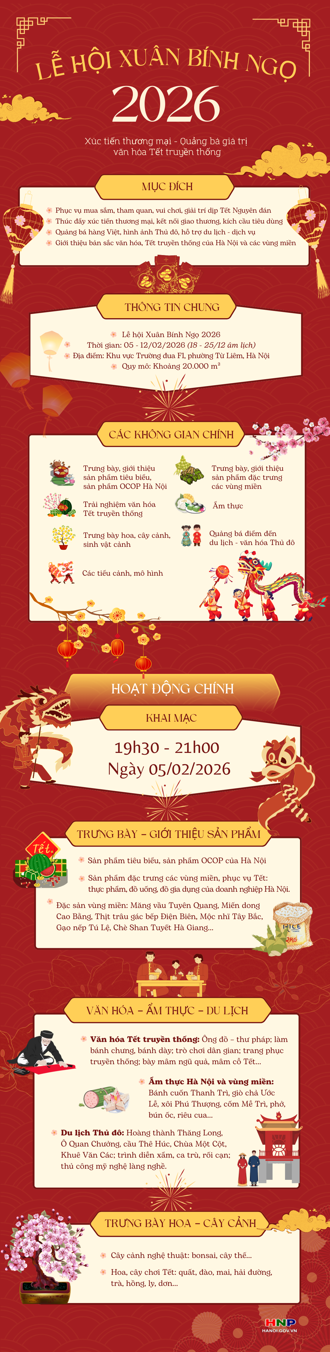 Lễ hội Xuân Bính Ngọ 2026 - Không gian Tết truyền thống- Ảnh 1.