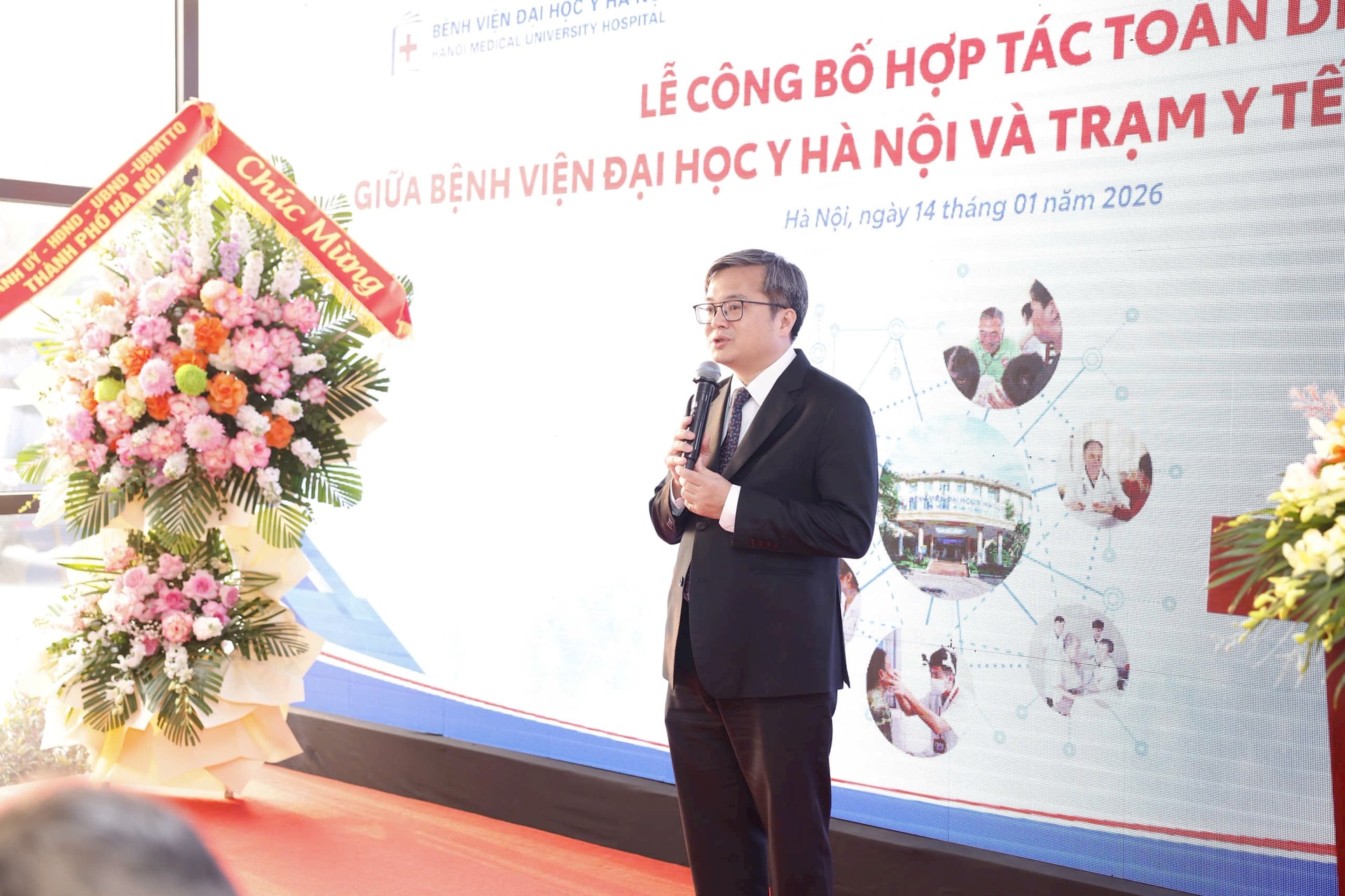 Hanoi Medical University, Vinh Hung Ward Health Station announces comprehensive partnership- Ảnh 3.