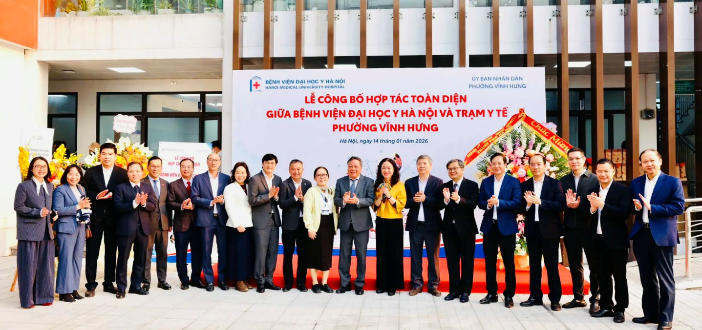 Mô hình hợp tác tại phường Vĩnh Hưng mở ra hướng đi mới cho Y tế Thủ đô- Ảnh 1.