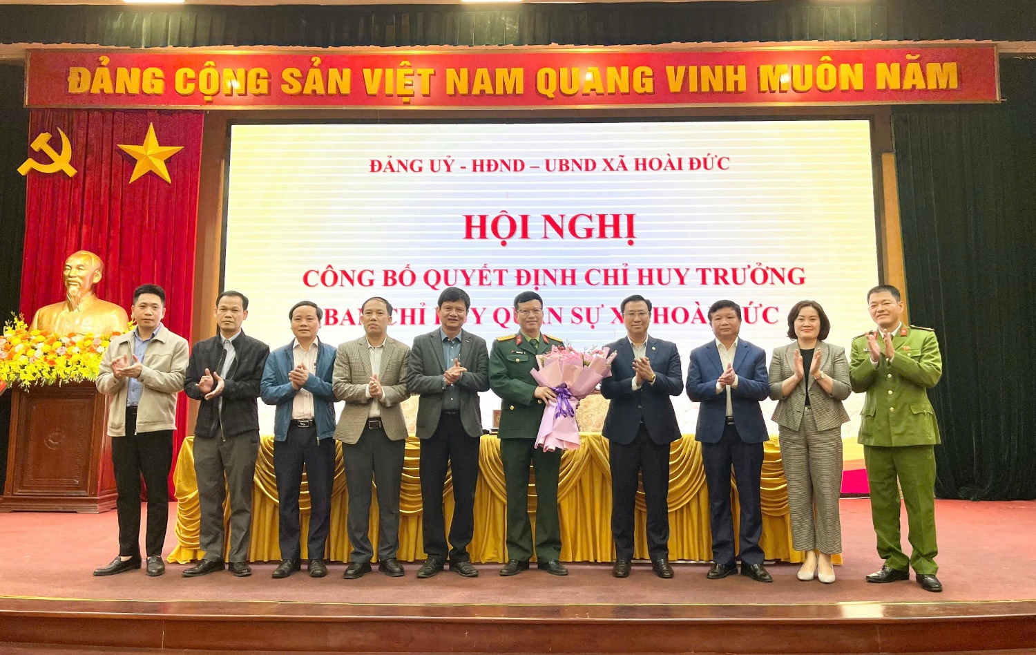 Hoài Đức tổ chức Hội nghị Ban lãnh đạo mở rộng giới thiệu người ứng đại biểu HĐND Thành phố và đại biểu HĐND xã- Ảnh 3.