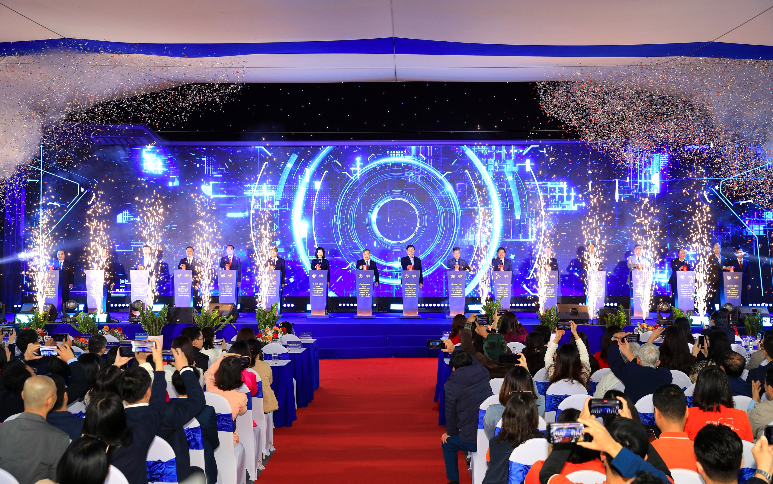 Khởi công Dự án Khu Công viên Công nghệ số và Hỗn hợp