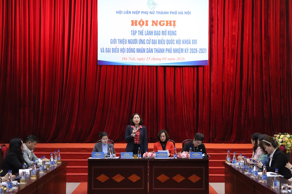 Hội Liên hiệp Phụ nữ Hà Nội đẩy mạnh tuyên truyền Đại hội đại biểu toàn quốc lần thứ XIV của Đảng- Ảnh 4.
