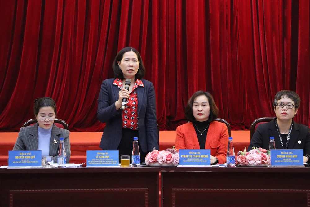 Hội Liên hiệp Phụ nữ Hà Nội đẩy mạnh tuyên truyền Đại hội đại biểu toàn quốc lần thứ XIV của Đảng- Ảnh 2.