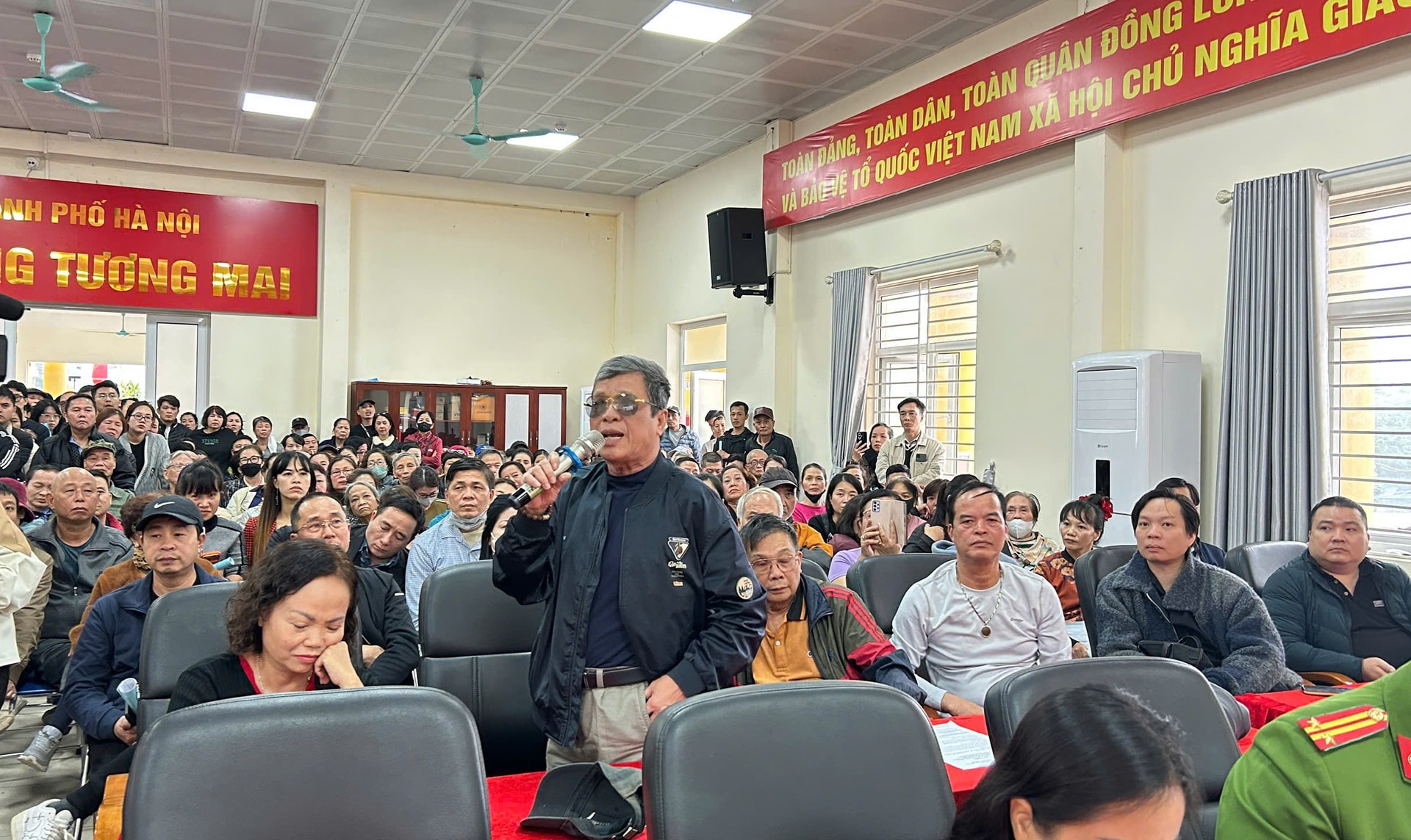 Phường Tương Mai lấy ý kiến cộng đồng dân cư về cải tạo, xây dựng lại và tái thiết Khu tập thể Trương Định- Ảnh 3.