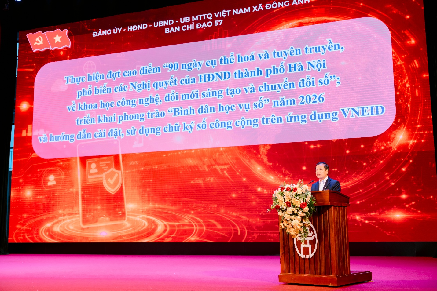 Xã Đông Anh phát động đợt cao điểm 90 ngày đêm về khoa học công nghệ và chuyển đổi số- Ảnh 4.