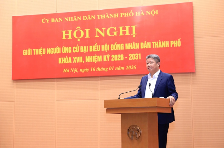 Hanoi People's Committee chairman and vice chairmen nominated for 17th People's Council elections- Ảnh 1.