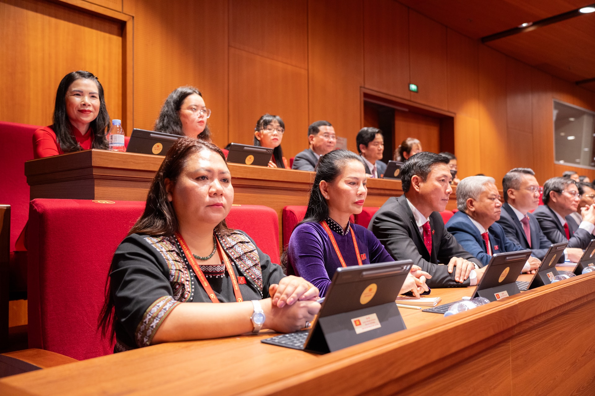 Toàn cảnh phiên khai mạc trọng thể Đại hội XIV của Đảng- Ảnh 11.