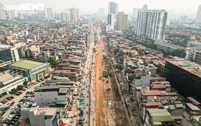 Dự án đường Vành đai 1, đoạn Hoàng Cầu-Voi Phục