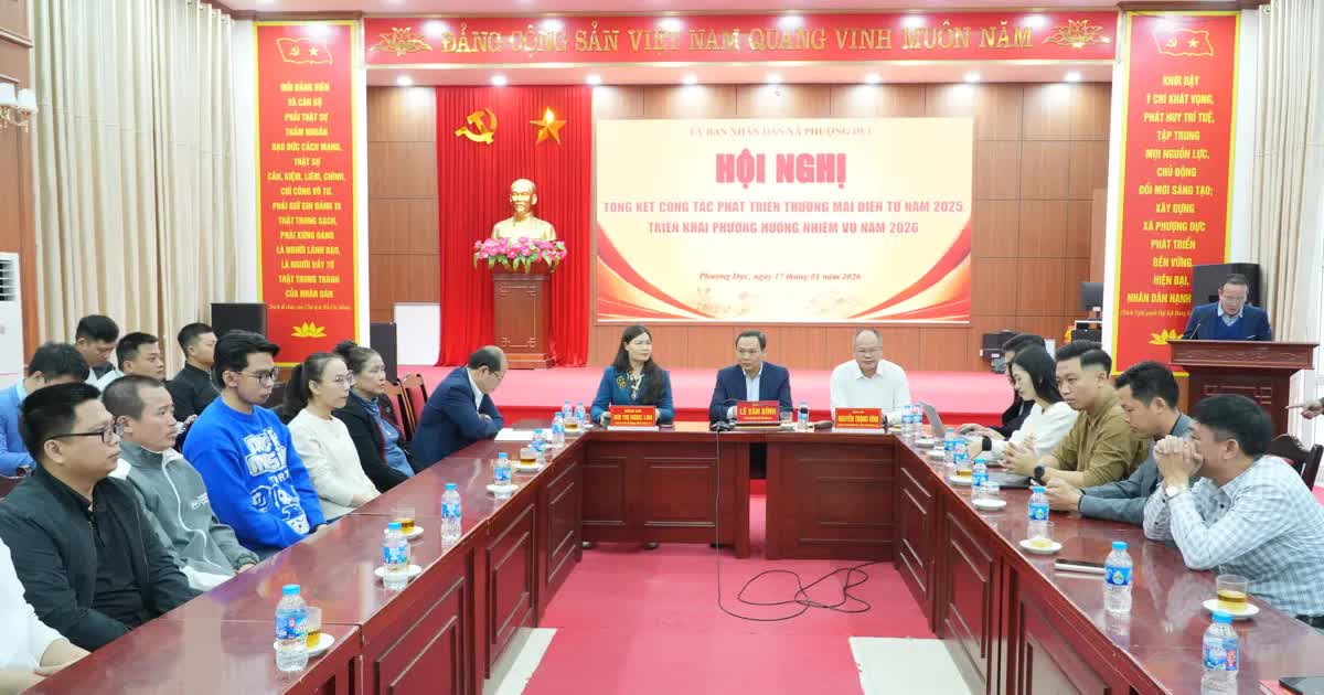 Xã Phượng Dực tạo đột phá trong lĩnh vực thương mại điện tử