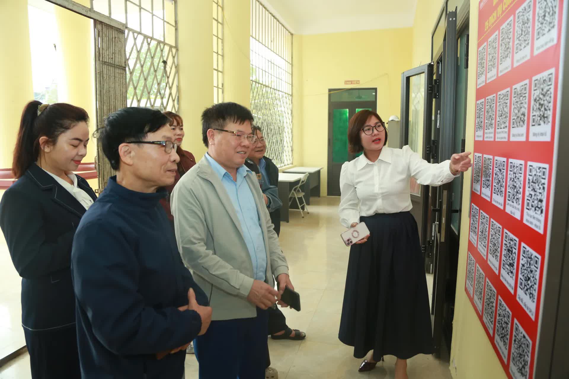 Xã Tiến Thắng - đưa dịch vụ công thiết yếu về từng thôn xóm- Ảnh 2.