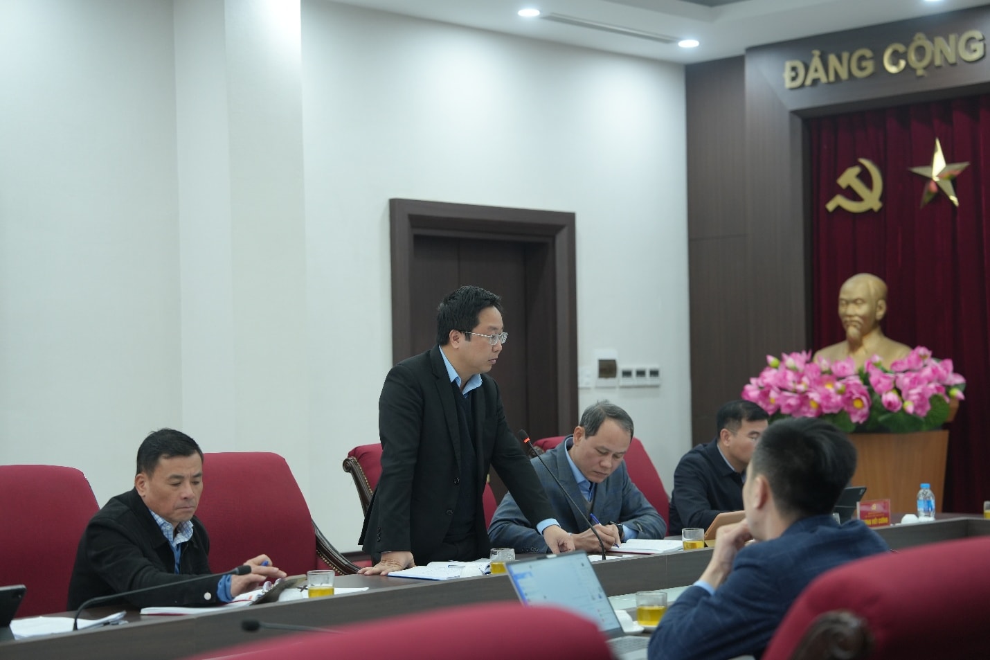 Xã Gia Lâm rà soát tiến độ công tác bầu cử đại biểu Quốc hội khóa XVI và đại biểu HĐND các cấp- Ảnh 2.