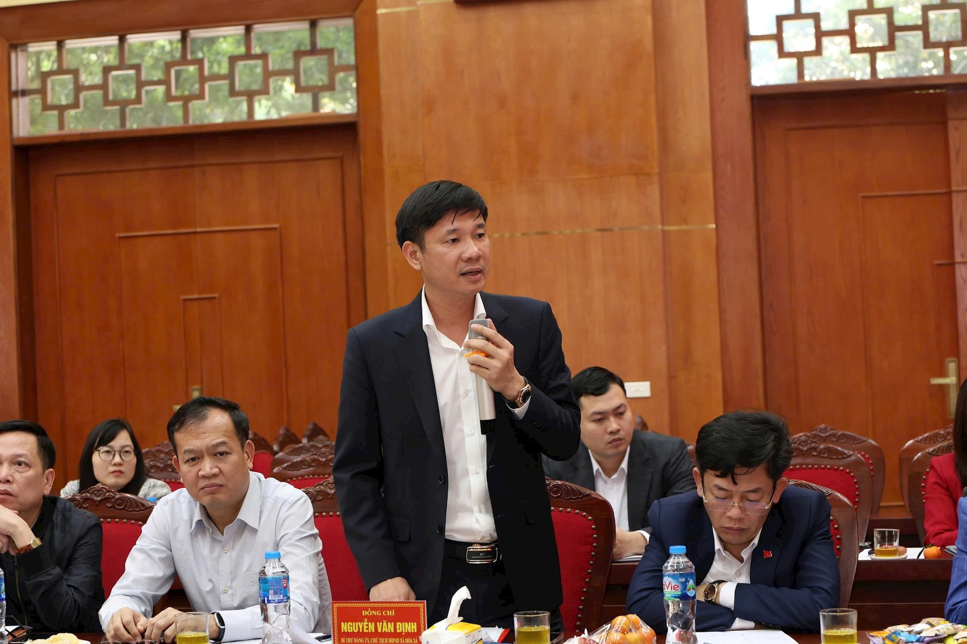 Thành ủy Hà Nội kiểm tra công tác bầu cử tại các xã Vân Đình, Hòa Xá, Ứng Hòa và Ứng Thiên- Ảnh 2.