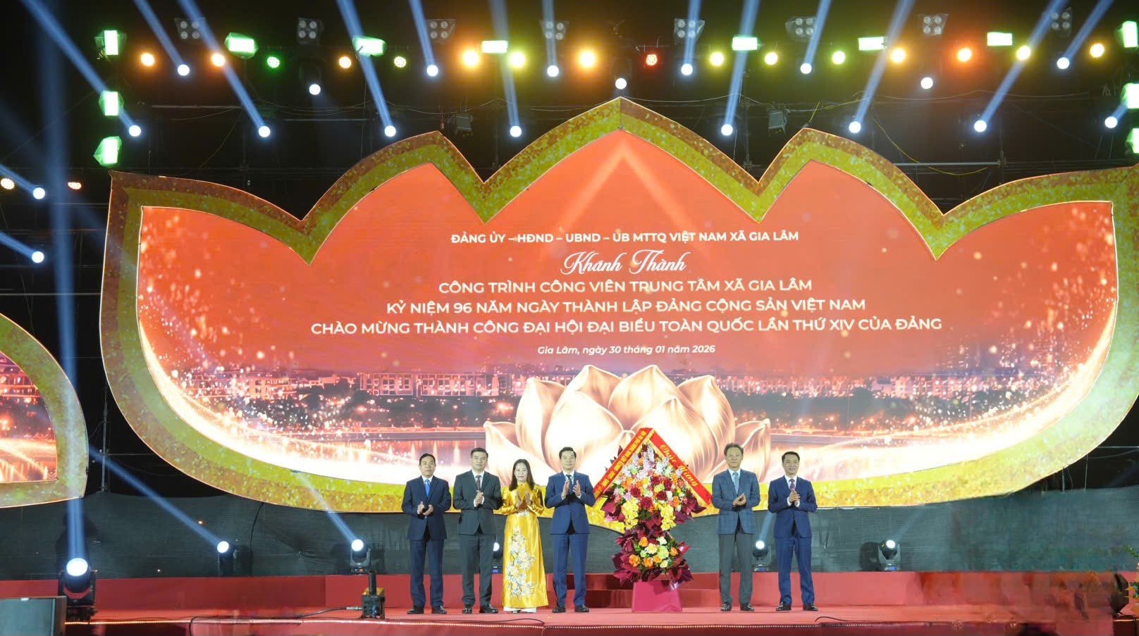 Khánh thành Công viên trung tâm xã Gia Lâm rộng 14ha- Ảnh 1.