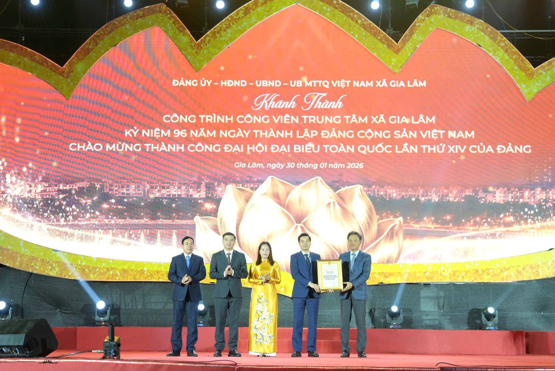 Khánh thành Công viên trung tâm xã Gia Lâm rộng 14ha- Ảnh 2.