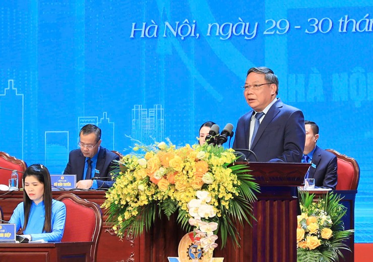 Hanoi Trade Union Congress marks successful start for 2025–2030 term- Ảnh 5.