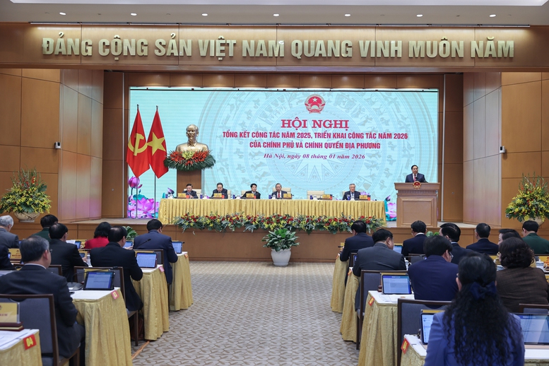 Tổng Bí thư Tô Lâm dự Hội nghị Chính phủ với chính quyền địa phương- Ảnh 4.