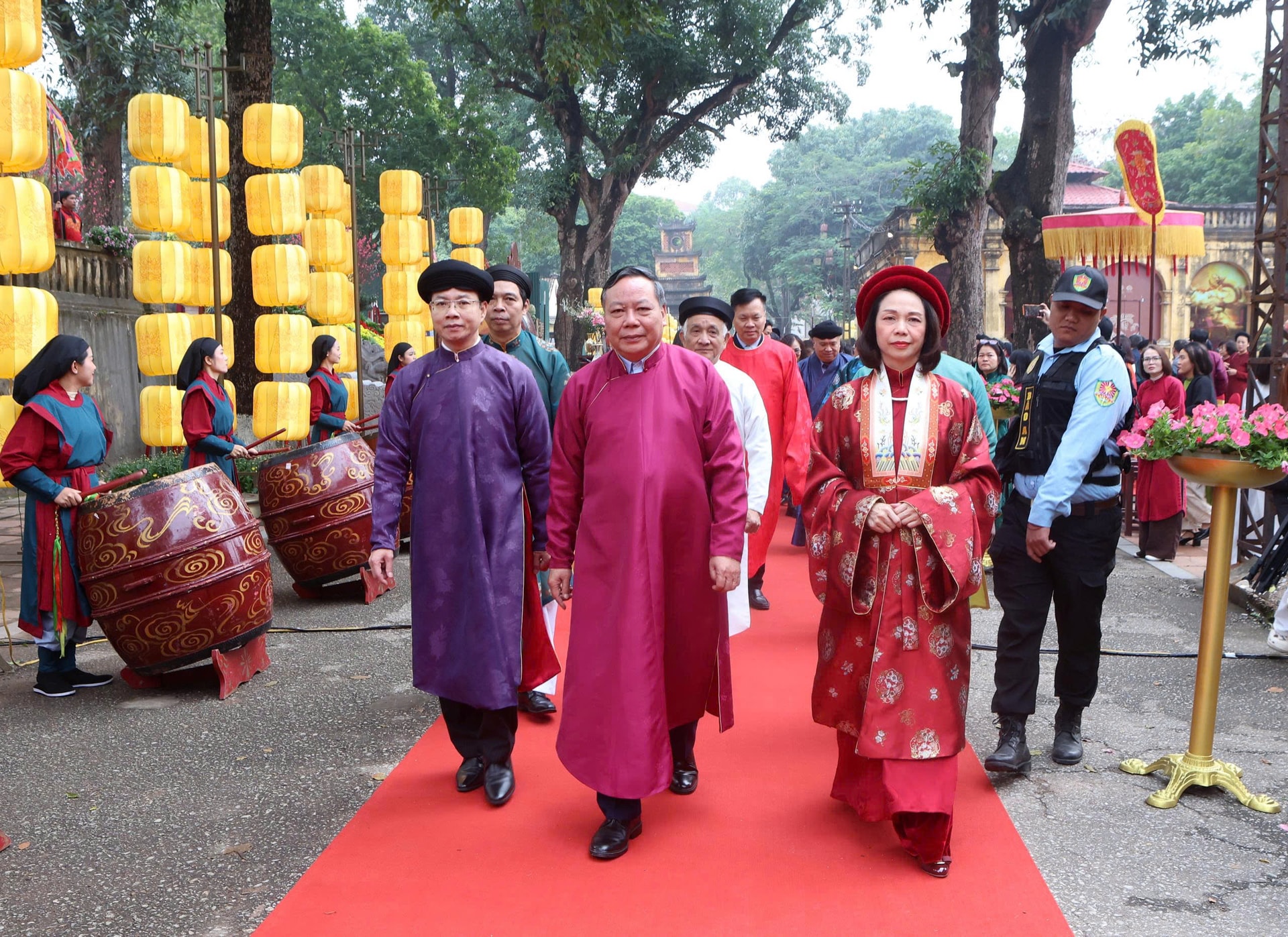 Hà Nội tái hiện các nghi thức đón Tết của cung đình Thăng Long xưa- Ảnh 2.