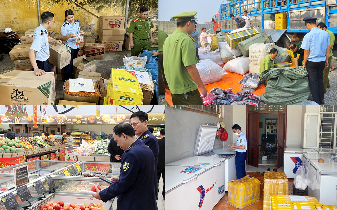 Đấu tranh ngăn chặn, đẩy lùi tình trạng buôn lậu, gian lận thương mại, hàng giả