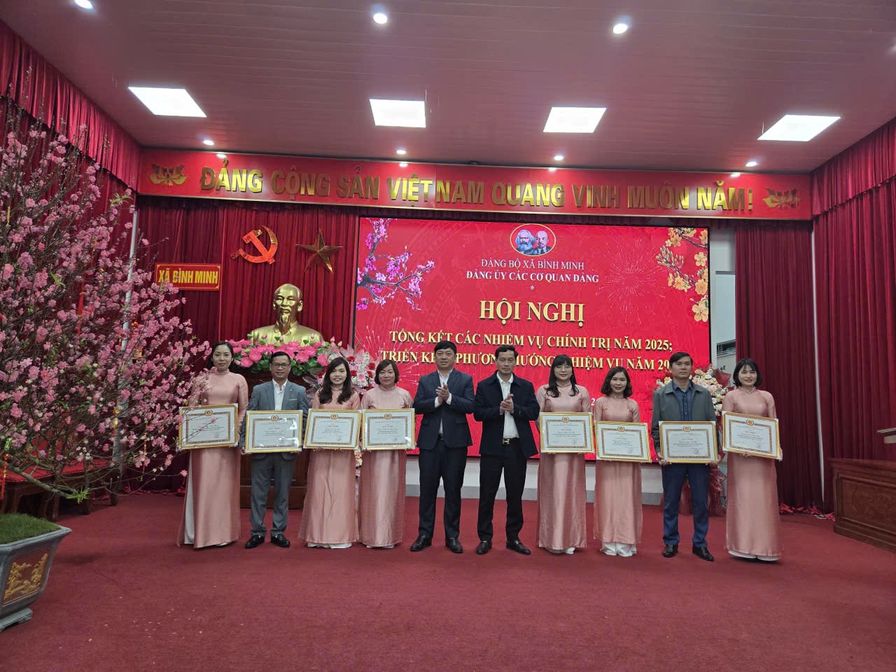 Đảng bộ các cơ quan Đảng xã Bình Minh triển khai nhiệm vụ năm 2026- Ảnh 2.