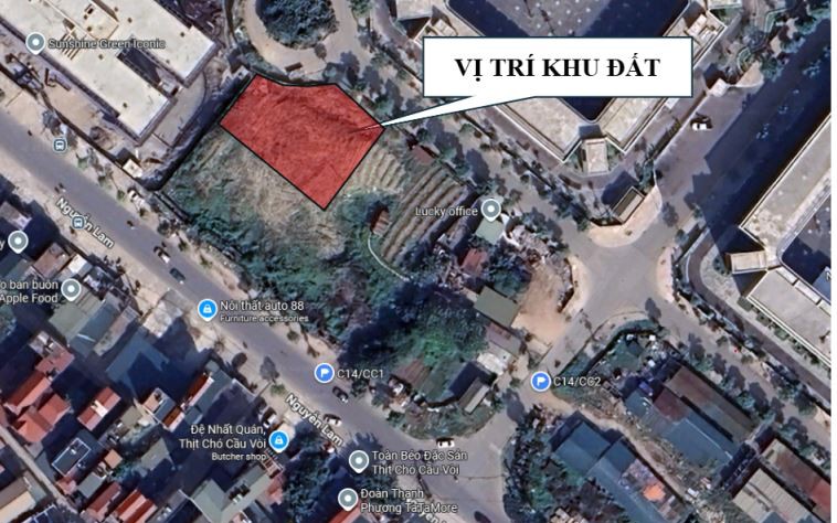 Ô quy hoạch C14/CC1, đường Phúc Lợi, phường Phúc Lợi, thành phố Hà Nội