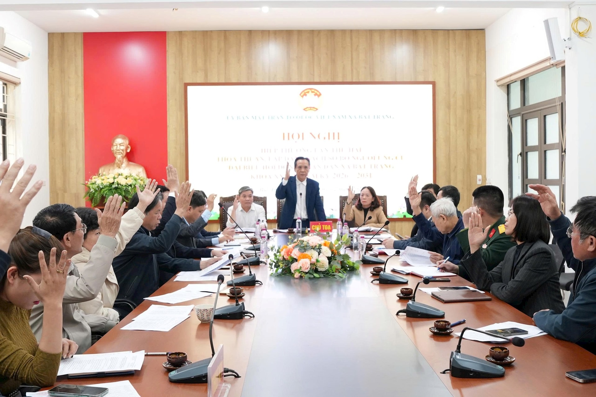 Xã Bát Tràng hiệp thương lần hai, thống nhất sơ bộ đại biểu ứng cử HĐND xã nhiệm kỳ 2026-2031- Ảnh 1.