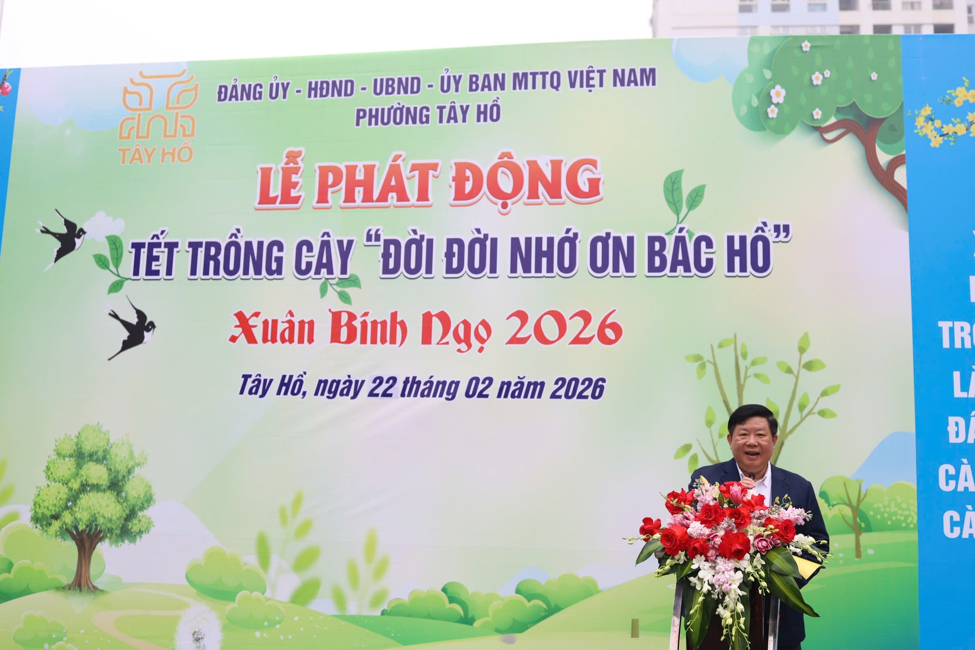 Phường Tây Hồ phát động "Tết trồng cây đời đời nhớ ơn Bác Hồ" Xuân Bính Ngọ 2026- Ảnh 2.