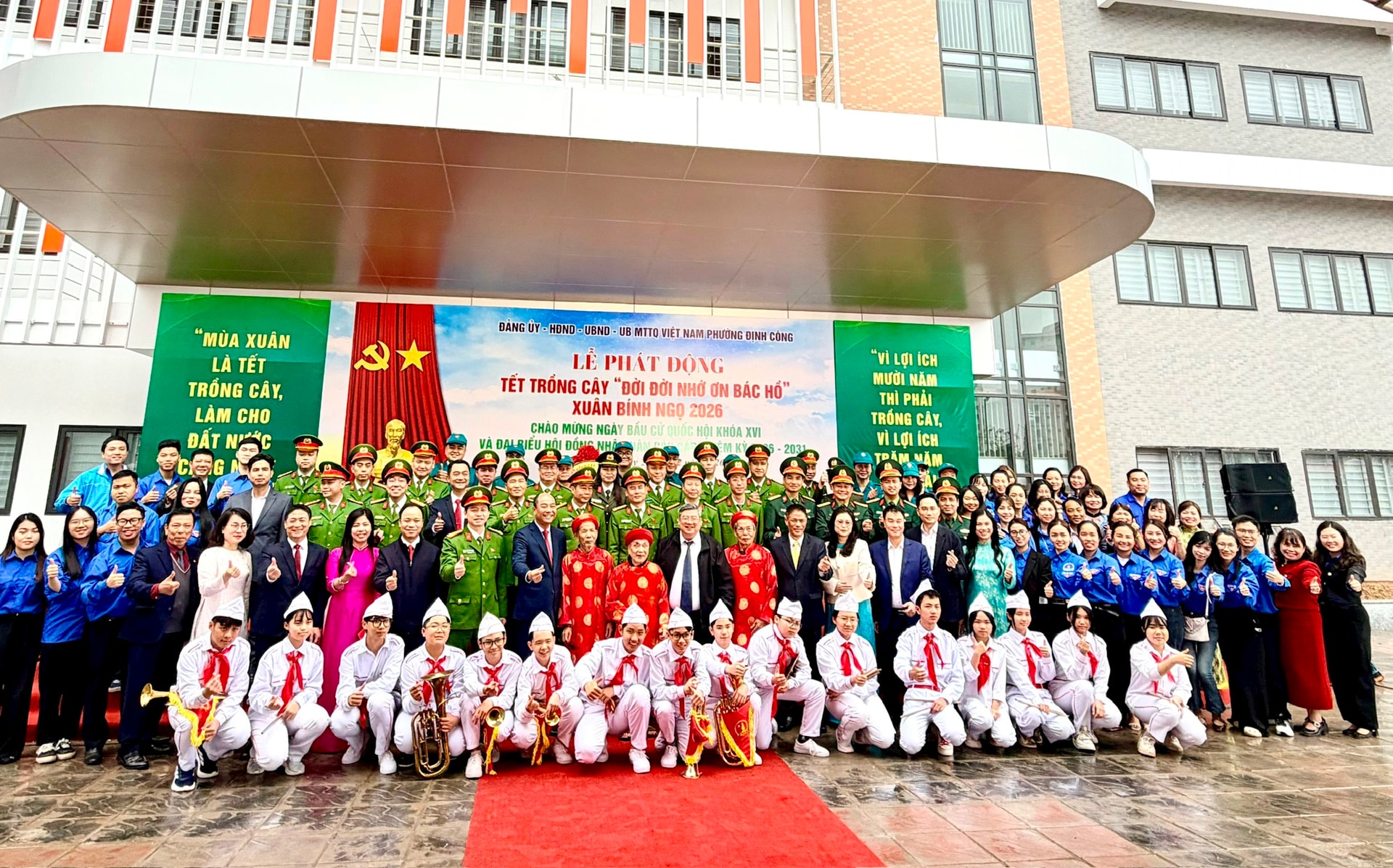 Phường Định Công phát động “Tết trồng cây” Xuân Bính Ngọ 2026- Ảnh 3.