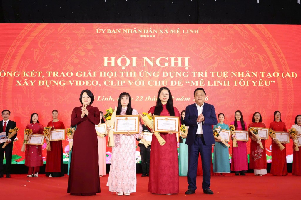 Lan tỏa tình yêu Mê Linh bằng AI- Ảnh 4.