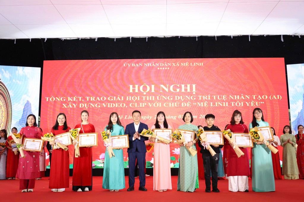 Lan tỏa tình yêu Mê Linh bằng AI- Ảnh 5.