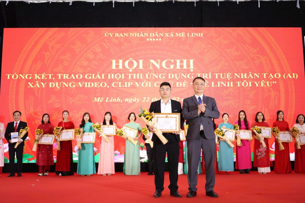 Lan tỏa tình yêu Mê Linh bằng AI- Ảnh 2.