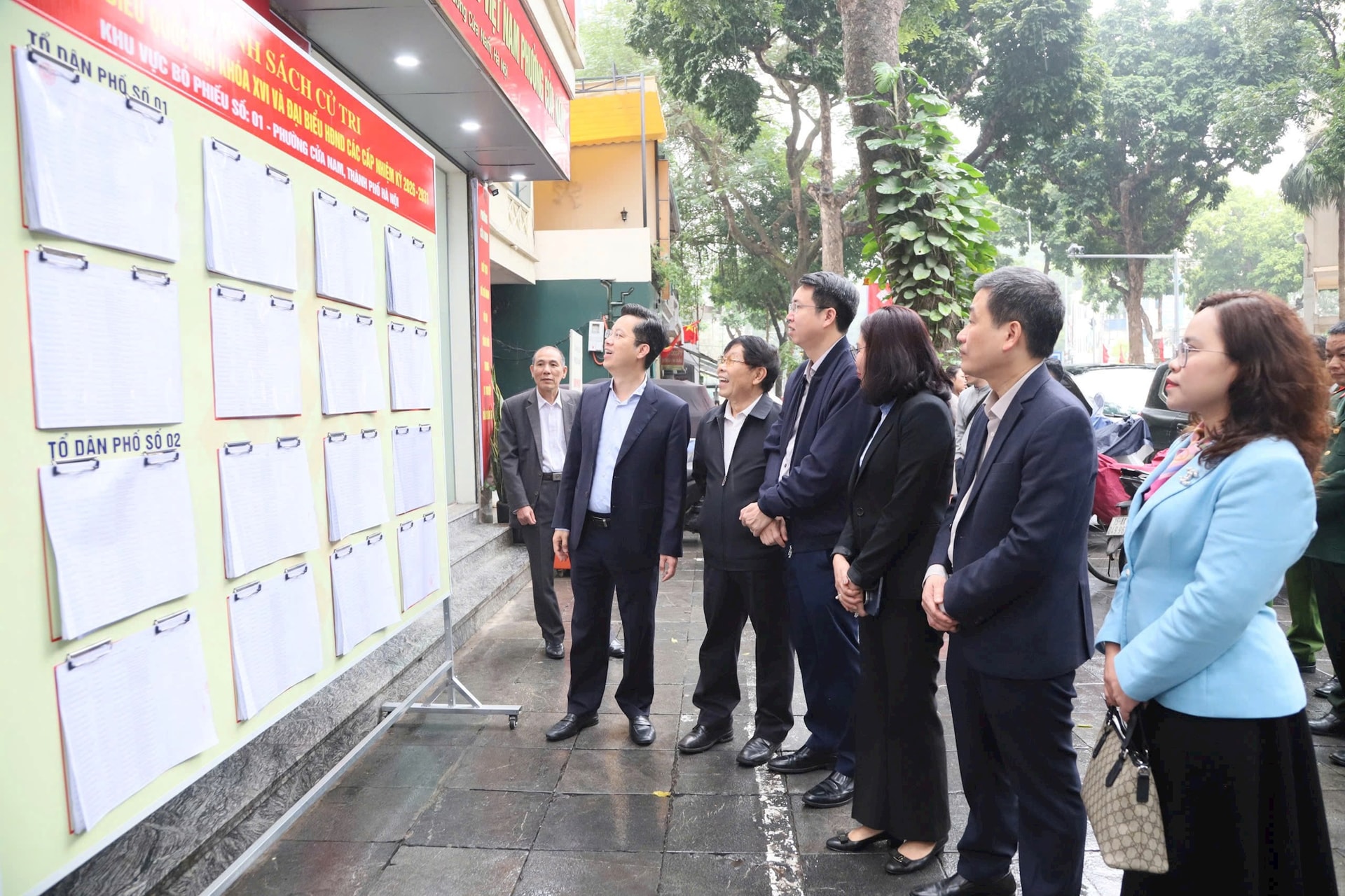 Phường Cửa Nam chuẩn bị tốt công tác bầu cử đại biểu Quốc hội khóa XVI, đại biểu HĐND các cấp nhiệm kỳ 2026-2031- Ảnh 2.