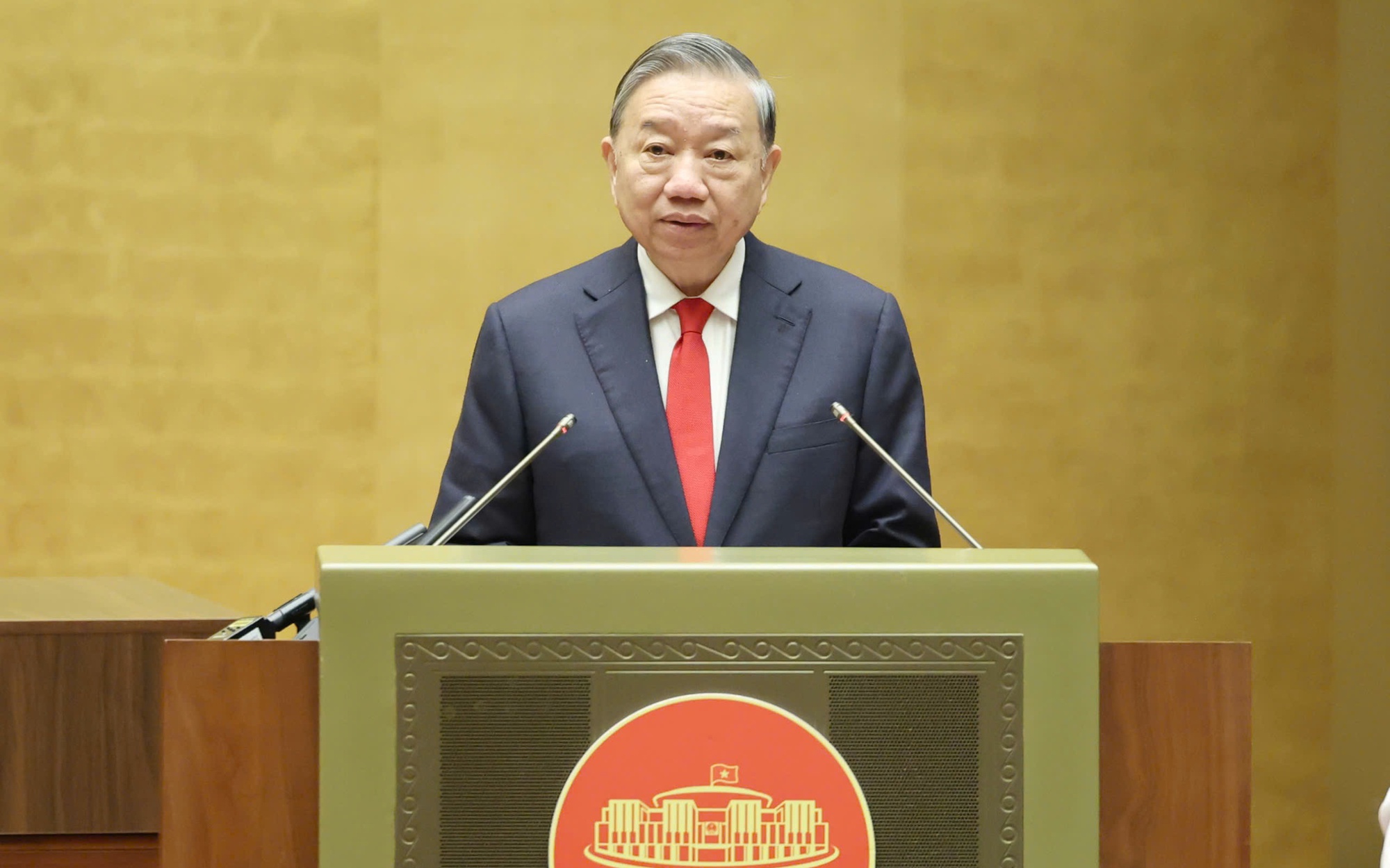 Tổng Bí thư Tô Lâm phát biểu kết luận Hội nghị