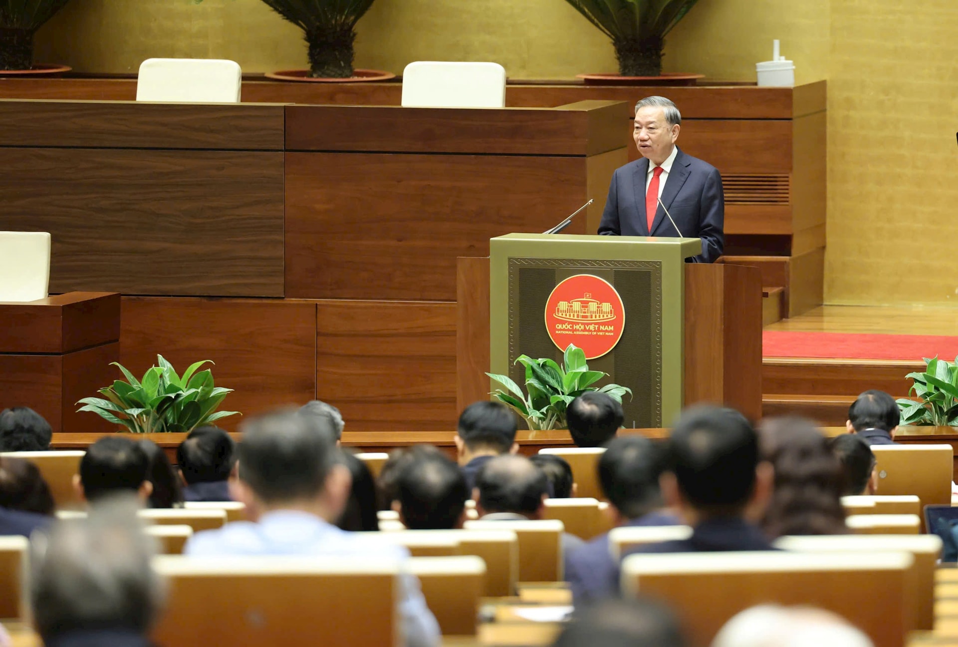 Toàn văn phát biểu của Tổng Bí thư Tô Lâm tại Hội nghị quán triệt, triển khai các nghị quyết 79 và 80 của Bộ Chính trị- Ảnh 1.