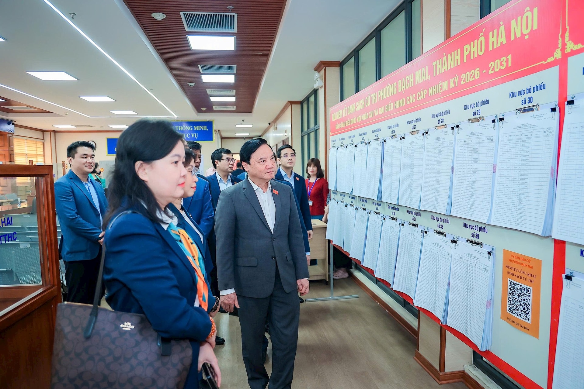 Đoàn giám sát của Quốc hội làm việc với Hà Nội về công tác chuẩn bị bầu cử- Ảnh 3.