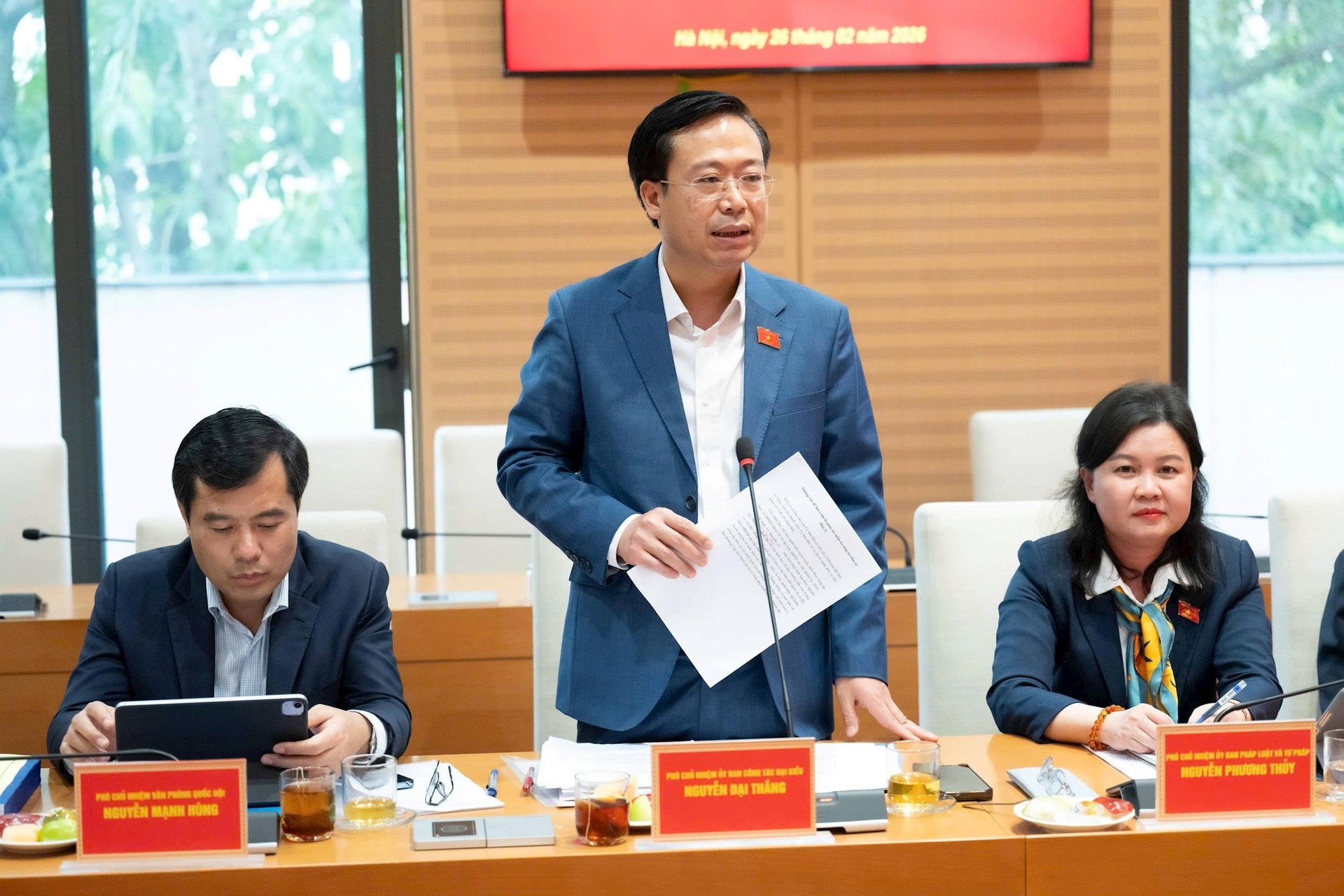 Đoàn giám sát của Quốc hội làm việc với Hà Nội về công tác chuẩn bị bầu cử- Ảnh 6.